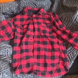 Red and black flannel